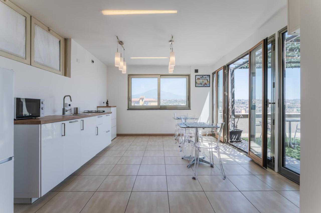 카타니아 Etna View Superior Flat With Terrace And Jacuzzi 아파트 외부 사진